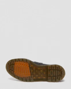 Adrian Virginia Leder Tassel Loafer in Schwarz