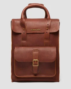 Ambassador Leder Rucksack in Cashew