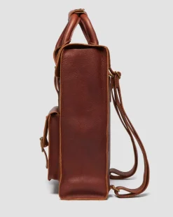 Ambassador Leder Rucksack in Cashew