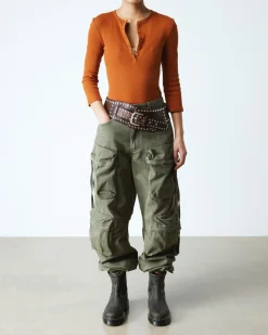 Anistone Lo Leder Biker Boots in Anthrazitgrau