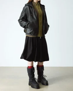 Audrick Hi Puffer Stiefel in Schwarz