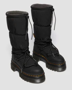 Audrick Hi Puffer Stiefel in Schwarz