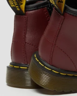 Baby 1460 Softy T Leder Stiefeletten in Cherry Red