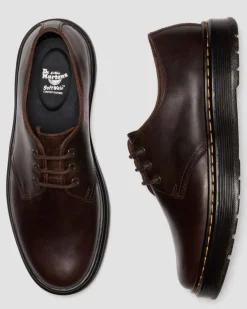 BROOKLINE LO CRAZY HORSE LEDER SCHUHE in Dunkelbraun