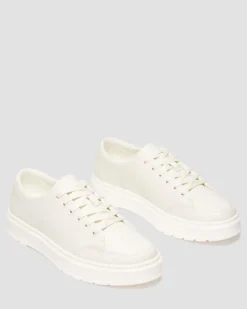 Brookline Nappa Leder Schuhe in Naturweiss