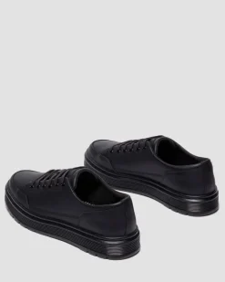 Brookline Nappa Leder Schuhe in Schwarz