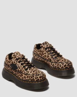 Buzz 5-Ösen Leopard Schuhe in Leopard