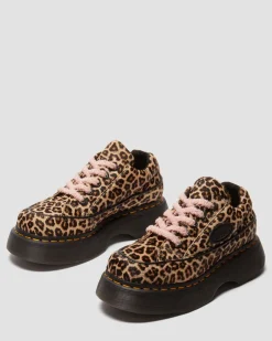 Buzz 5-Ösen Leopard Schuhe in Leopard