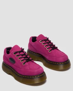 BUZZ 5-ÖSEN MILLED NUBUCK SCHUHE in Pink