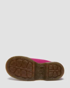 BUZZ 5-ÖSEN MILLED NUBUCK SCHUHE in Pink