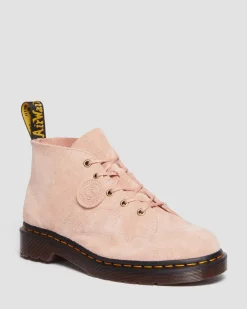 Church Desert Oasis Wildleder Monkey Stiefel in Peach Beige