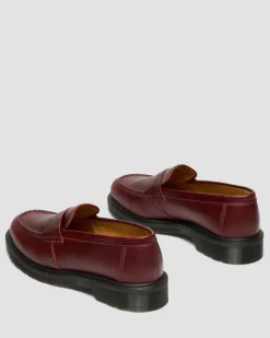 Delapre Penny Loafer in Burgundy