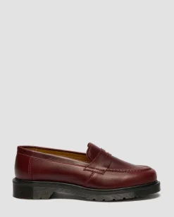 Delapre Penny Loafer in Burgundy