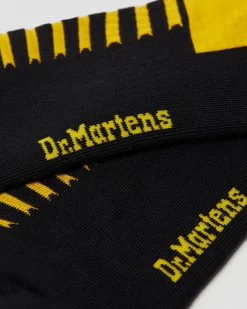 Double Doc Bio Baumwollsocken in Schwarz