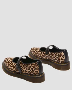 Elphie Leoparden Mary Jane Schuhe in Leopard