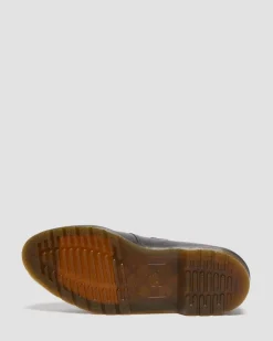Elphie Virginia Leder Mary Jane Schuhe in Schwarz