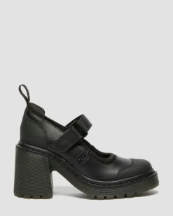 Eviee Tech Strap Mary Jane Absatzschuhe in Schwarz