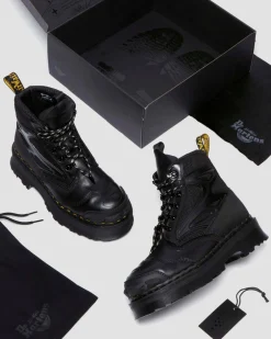 EXOSHIELD XX01 Lederstiefel mit Stahlkappe in Schwarz