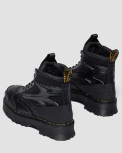 EXOSHIELD XX01 Lederstiefel mit Stahlkappe in Schwarz