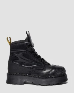 EXOSHIELD XX01 Lederstiefel mit Stahlkappe in Schwarz