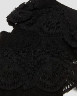 Frill Organic Baumwollsocken in Schwarz