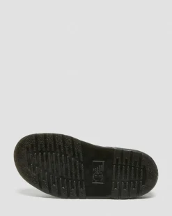 Gryphon Quad Leder Plattform Sandalen in Schwarz