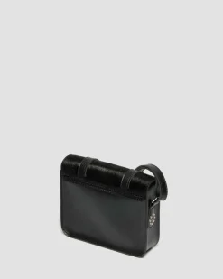 Hair On & Kiev Leder Umhängetasche 18 cm in Schwarz