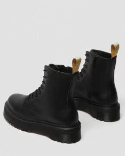 Jadon II Mono Vegan Plateaustiefel in Schwarz