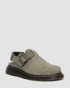 Jorge II Faux Fur Gefütterte Mules in Nickel Grey