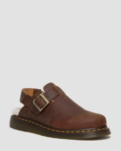 Jorge II Faux Fur Gefütterte Mules in Warm Tan