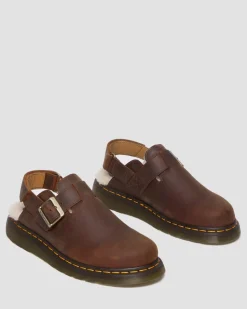 Jorge II Faux Fur Gefütterte Mules in Warm Tan
