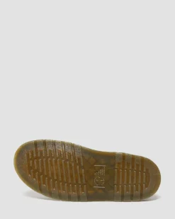Jorge II Tumbled Nubuck Leder Slingback Mules in Muted Olive