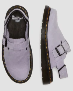 Jorge II Wildleder Mules in Lila