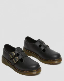 Jugend 8065 Softy T Leder Mary Jane Schuhe in Schwarz
