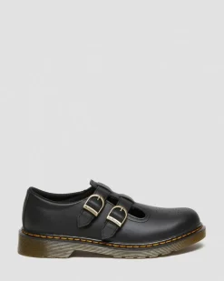 Jugend 8065 Softy T Leder Mary Jane Schuhe in Schwarz