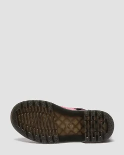 Junior 1460 Patent Lamper Leder Stiefel in Dms Pink