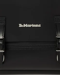 Kiev Leder Box Laptop Rucksack in Schwarz