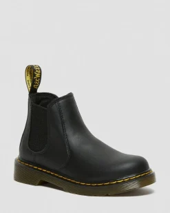 Kinder 2976 Softy T Leder Chelsea Boots in Schwarz