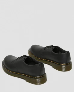 Kinder 1461 Softy T Lederschuhe in Schwarz