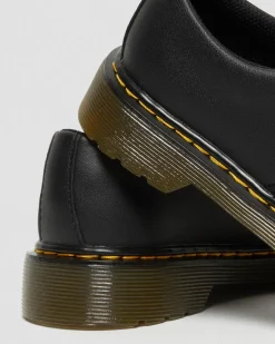 Kinder 1461 Softy T Lederschuhe in Schwarz