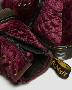 Kleinkind 1460 Samt Schnürstiefel