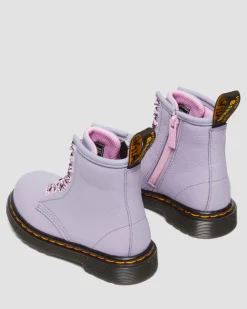 Kleinkind 1460 Virginia Leder Schnürstiefel in Lavendel