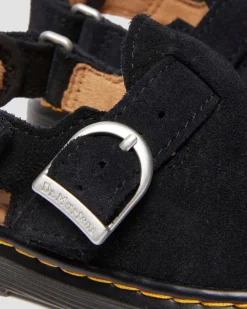 Kleinkind Jorgie Wildleder Mules in Schwarz