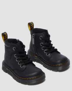 Kleinkind Raffe Leder Ankle Boots