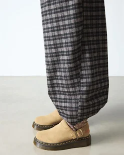 Laketen Bronx Wildleder Plateau Mules in Tan