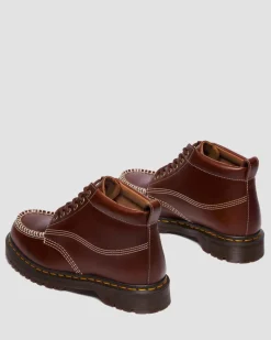 Lowell Chukka Moc Toe Leder Ankle Boots in Braun