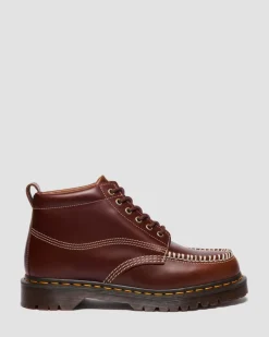 Lowell Chukka Moc Toe Leder Ankle Boots in Braun