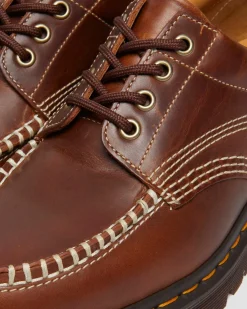 Lowell Leder Moc Toe Schuhe in Butterscotch