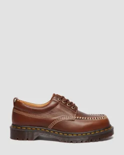 Lowell Leder Moc Toe Schuhe in Butterscotch