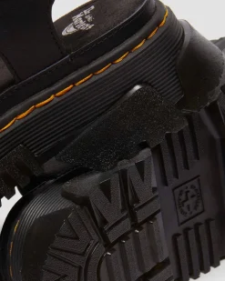 Mattison Sandalen mit 3 Riemen in Schwarz